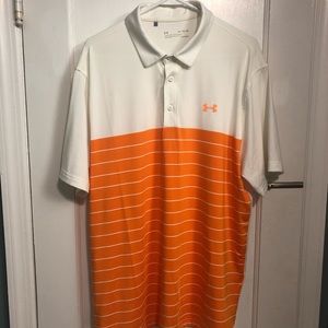 Men’s under armour XL multicolor golf polo